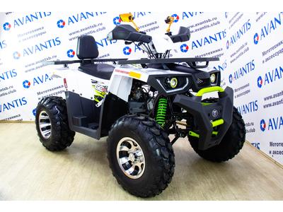 КВАДРОЦИКЛ AVANTIS HUNTER 200 NEW PREMIUM  белый