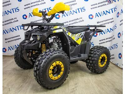 КВАДРОЦИКЛ AVANTIS HUNTER C8+ NEW LUX Чёрный/желтый