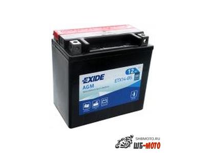 EXIDE Аккумулятор AGM ETX14-BS