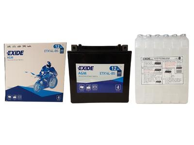 EXIDE Аккумулятор AGM ETX14L-BS