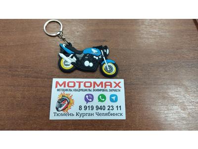 Брелок мотоцикл Honda CB Синий