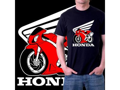 Мотофутболка Honda MOTOMAIKA