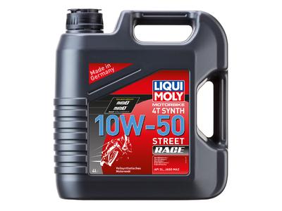 Масло LIQUI MOLY 4T Synth Street Race 10W-50