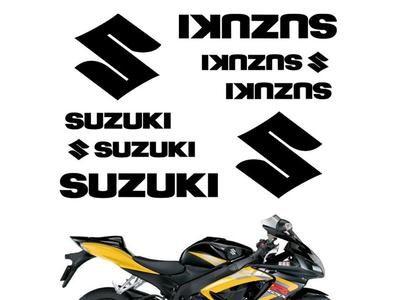 CRAZY IRON комплект наклеек SUZUKI