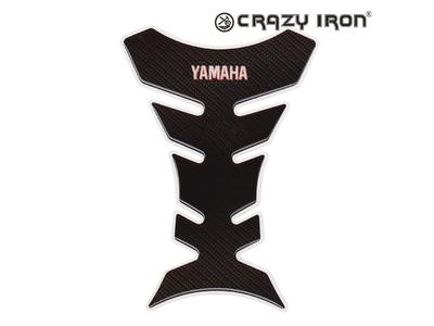 CRAZY IRON Наклейка на бак YAMAHA карбон