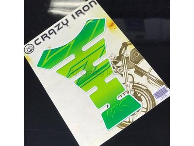 CRAZY IRON Наклейка на бак Z Зеленая