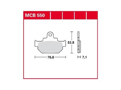 Колодки TRW FDB404