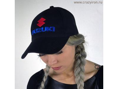 Бейсболка SUZUKI Черно-синяя