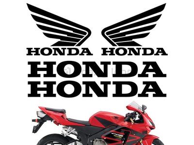 CRAZY IRON комплект наклеек HONDA pack 2