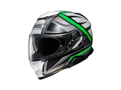 SHOEI Мотошлем GT AIR 2 HASTE Зелено-бело 