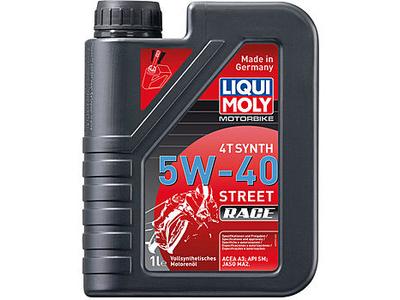 Масло LIQUI MOLY 4T Synth Street Race 5W-40