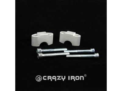 CRAZY IRON Проставки стоек руля D22мм высота 25мм