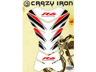 CRAZY IRON Наклейка на бак YAMAHA R6