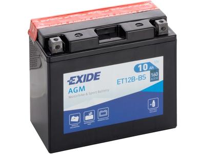 EXIDE Аккумулятор AGM ET12B-BS