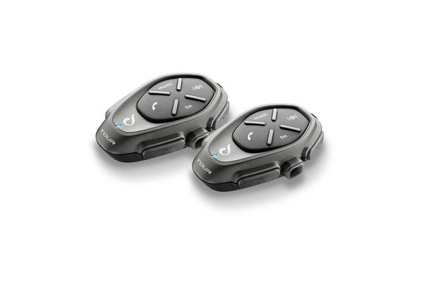 INTERPHONE Комплект из двух Bluetooth мотогарнитур Interphone Tour