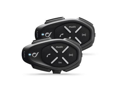 INTERPHONE Комплект из двух Bluetooth мотогарнитур Interphone Link