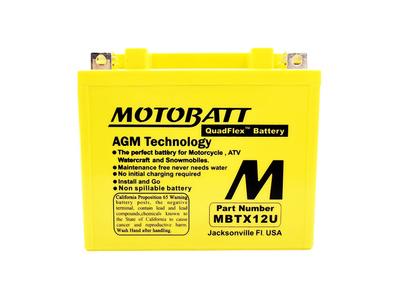 MOTOBATT Аккумулятор AGM YTX12-BS