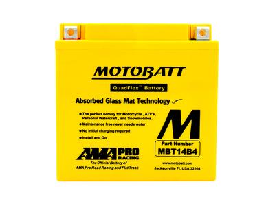 MOTOBATT Аккумулятор AGM YT14B-BS, YT14B-4