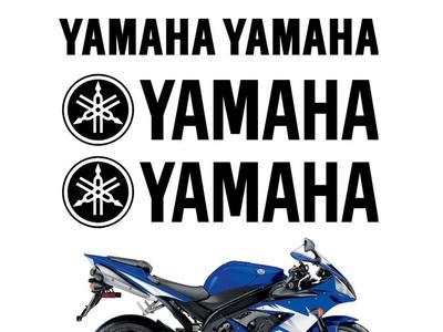 CRAZY IRON комплект наклеек YAMAHA 