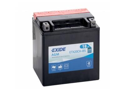 EXIDE Аккумулятор AGM ETX20CH-BS