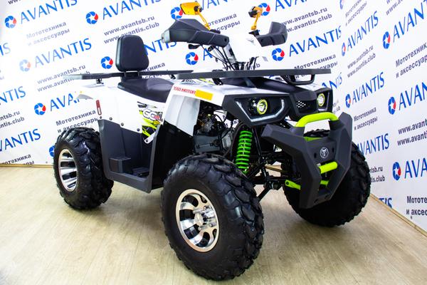 КВАДРОЦИКЛ AVANTIS HUNTER 200 NEW PREMIUM  белый