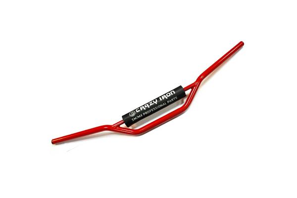Crazy Iron руль с перемычкой DIRT type2 855/130/22ММ, Красный