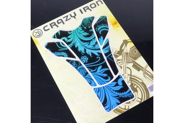 CRAZY IRON Наклейка на бак MINT FLOWERS