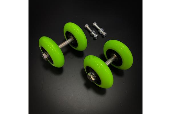 Crazi Iron Комплект колес PRO Зеленый