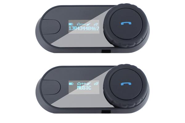 TCOM Bluetooth мотогарнитура SC с экраном