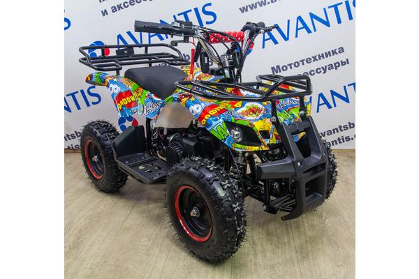 ДЕТСКИЙ КВАДРОЦИКЛ ATV CLASSIC MINI красный хип хоп