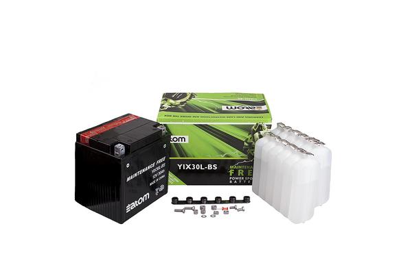 ATOM Мото аккумулятор YT12B-BS (YT12B-4) GEL гелевый