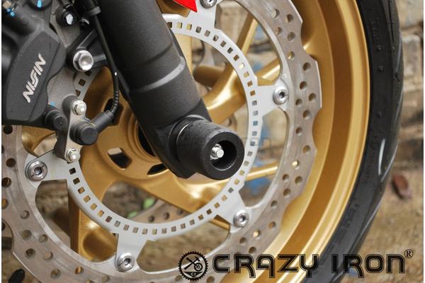 CRAZY IRON Слайдеры в ось колеса HONDA CBR650F 14-