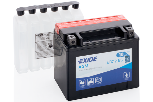 EXIDE Аккумулятор AGM ETZ12-BS