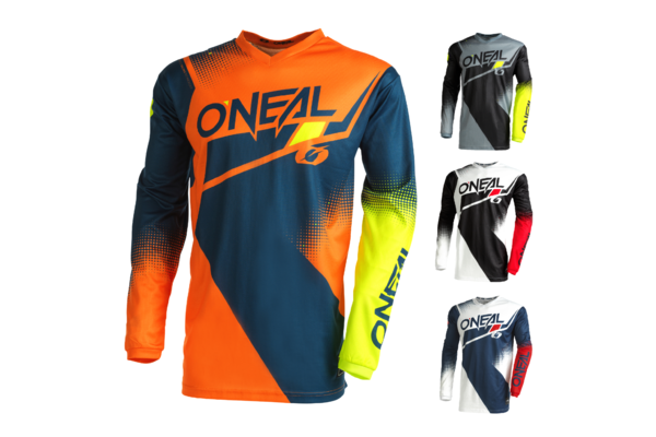 ONEAL Джерси Element Racewear V.22 сине-оранжевый