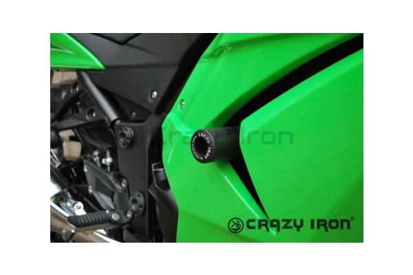 CRAZY IRON Слайдеры KAWASAKI Ninja 250R 08-12 