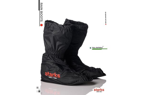 STARKS Дождевые бахилы Rain Boots Черные