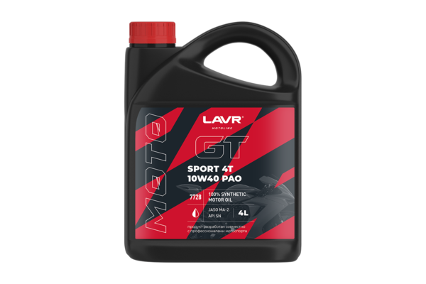 Масло LAVR GT SPORT 4T 10W-40