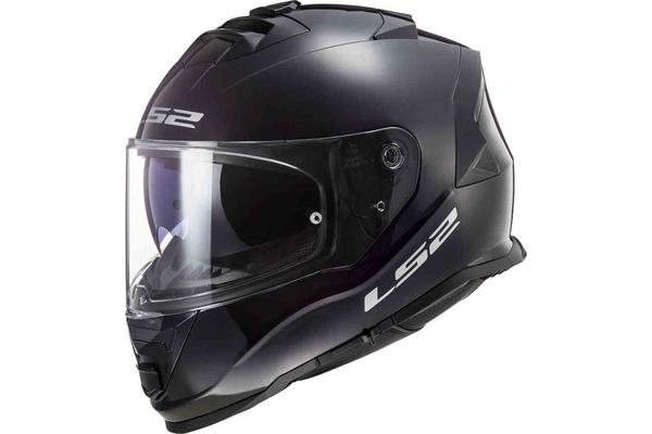 LS2 Мотошлем FF800 STORM Черный глянец