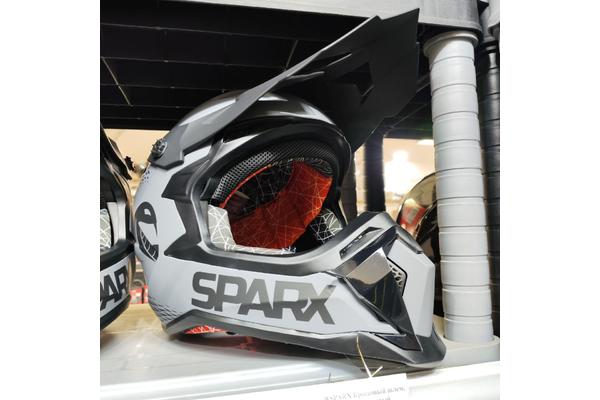 SPARX Кроссовый шлем Raptor Серый