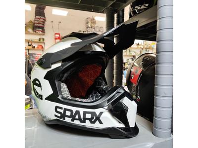 SPARX Кроссовый шлем Raptor Белый