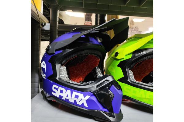 SPARX Кроссовый шлем Raptor Синий