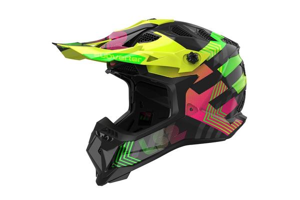 LS2 Мотошлем MX700 SUBVERTER EVO CHROMATIC