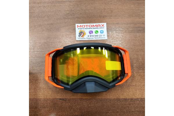 RSX Снегоходная маска Blizzard Winter Оранжевые стекло Желтое