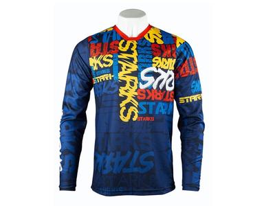 STARKS Джерси Base Cross KIDS Синий/Красный
