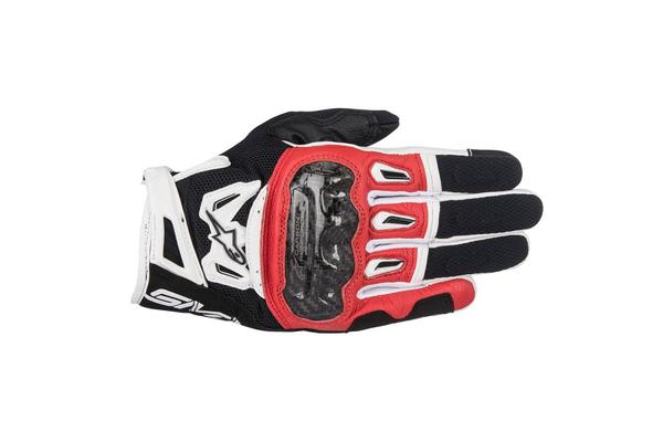 Alpinestars перчатки SMX-2 AC V2 GLOVES черно-красно-белый