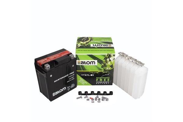 ATOM  Мото Аккумулятор YTX7L-BS MF
