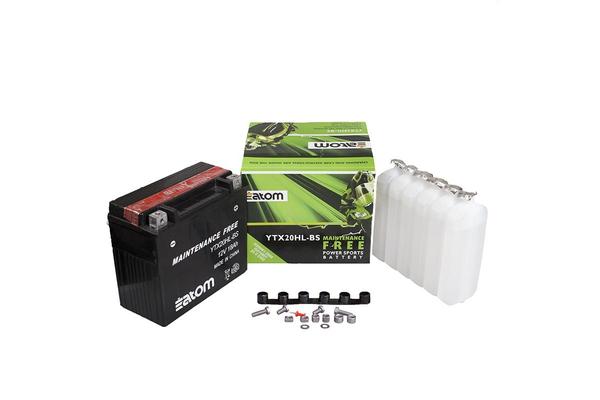 ATOM Мото Аккумулятор YTX20HL-BS MF