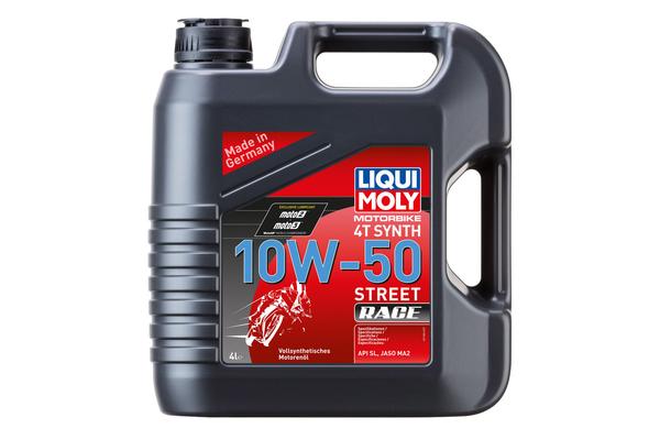 Масло LIQUI MOLY 4T Synth Street Race 10W-50