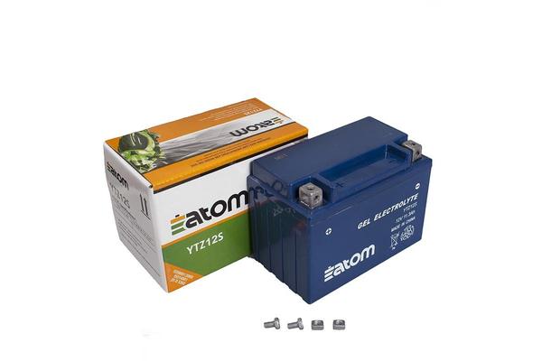 ATOM Мото Аккумулятор YTZ12S GEL гелевый