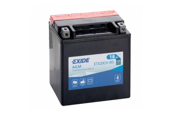 EXIDE Аккумулятор AGM ETX20CH-BS